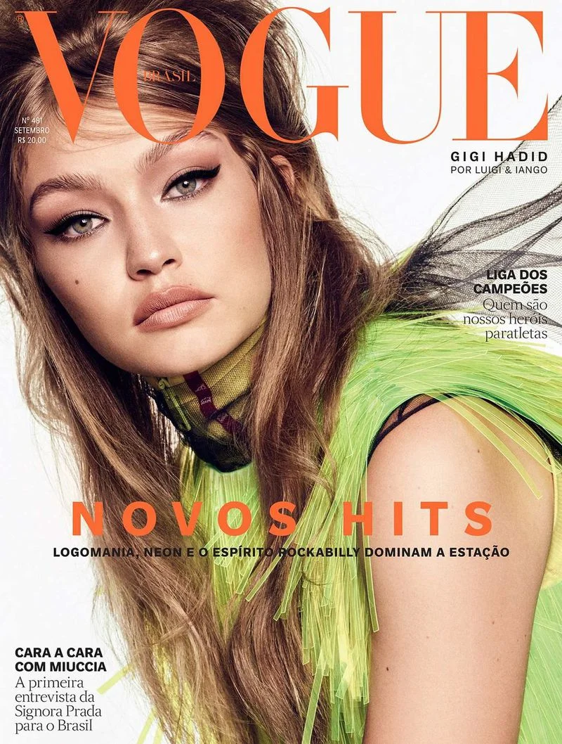 Gigi Hadid Strikes A Sexy Pose, Lensed By Luigi & Iango For Vogue